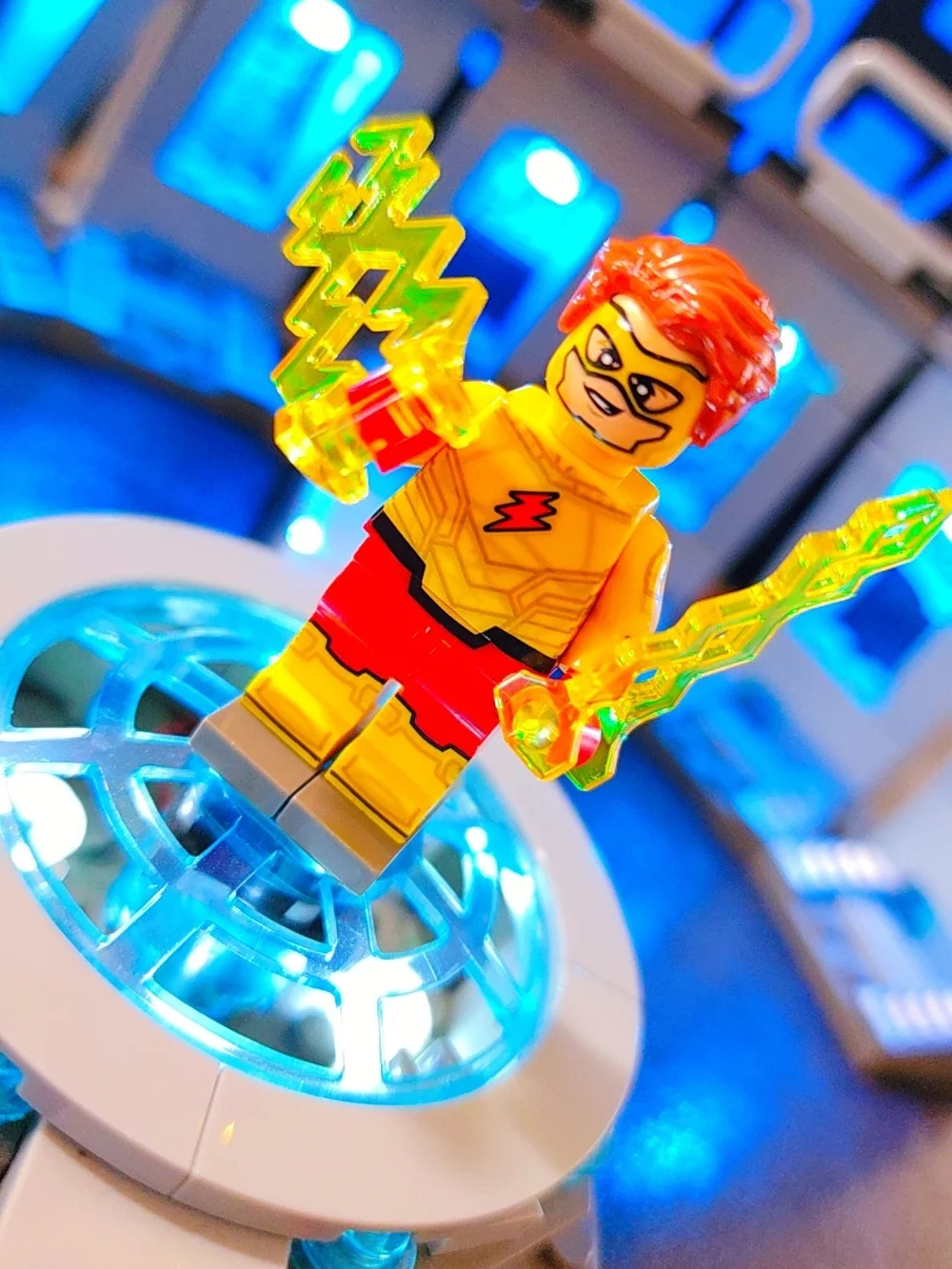 Kid Flash Teen Titans Minifigure Lego Compatible